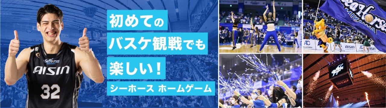 シーホース三河 初めて観戦ガイド